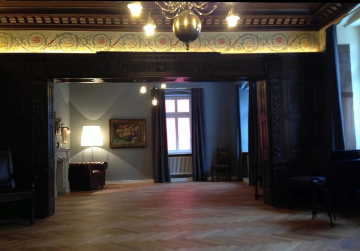 historisches Hochzeitszimmer, Konzertsaal in der VILLA WEISS